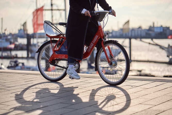 Le StadtRad à Hambourg